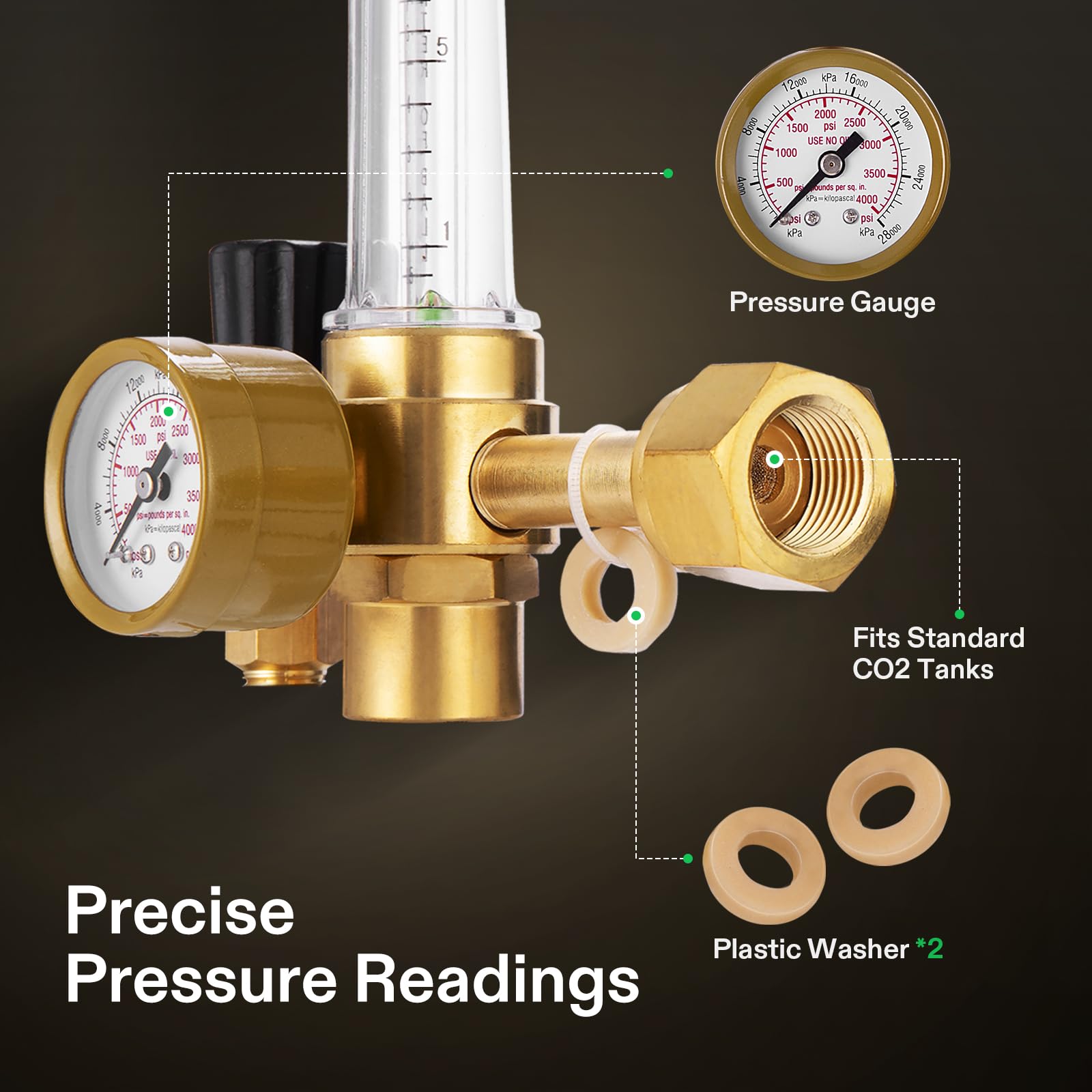 VIVOSUN CO2 solenoid valve in use illustrates precise control.