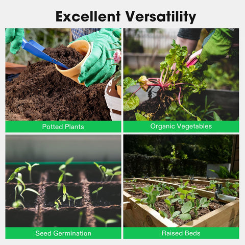 VIVOSUN Coco Coir Brick is suitable for indoor and outdoor planting tasks.