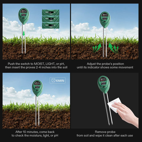 VIVOSUN compact 10.8-inch design for easy garden checks