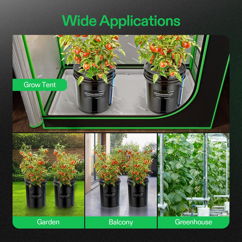 VIVOSUN complete hydroponic kit; all-in-one solution for indoor gardens.