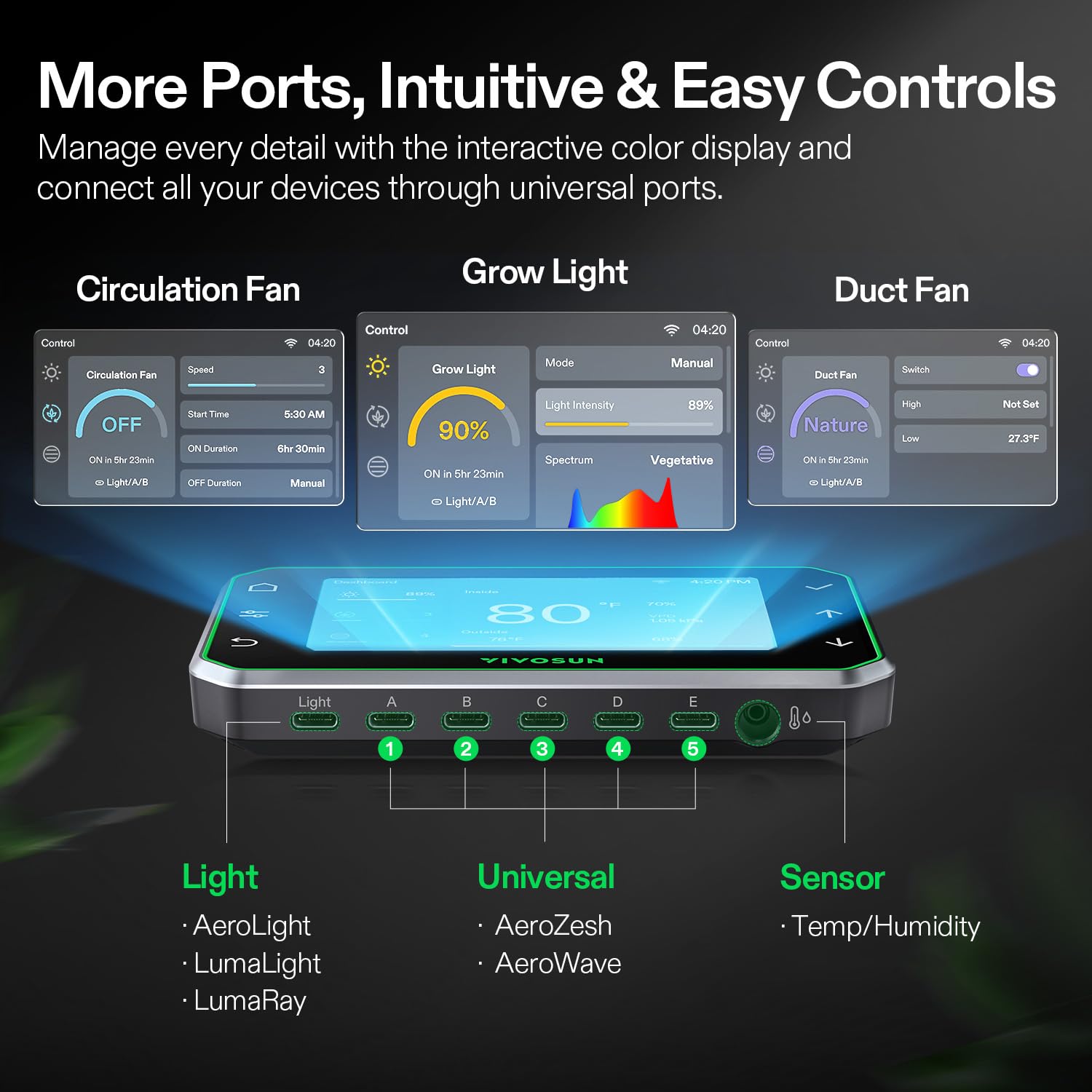 VIVOSUN 4-inch 8-foot ducting provides flexible, secure airflow.