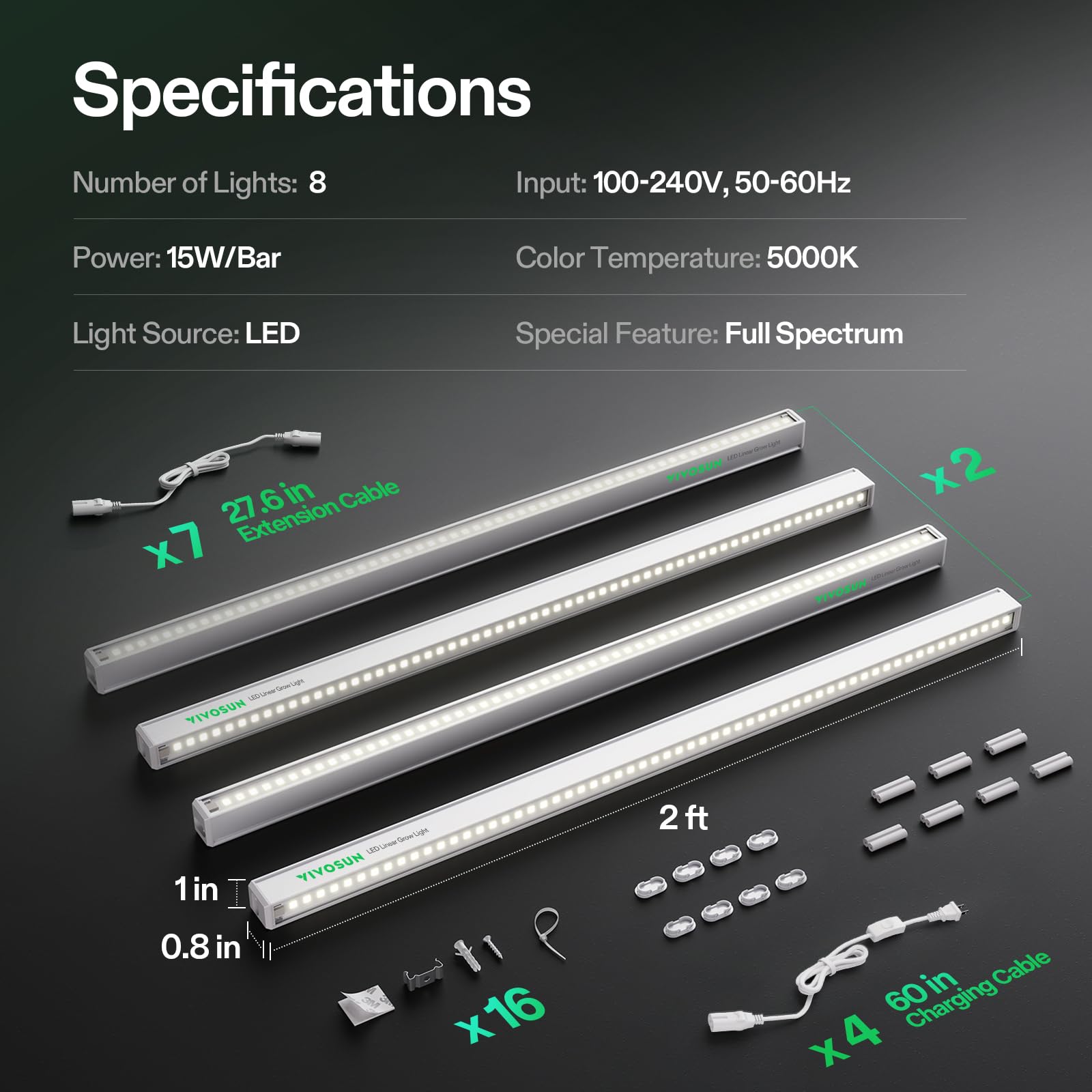 VIVOSUN easy-installation options demonstrate versatile mounting and setup.