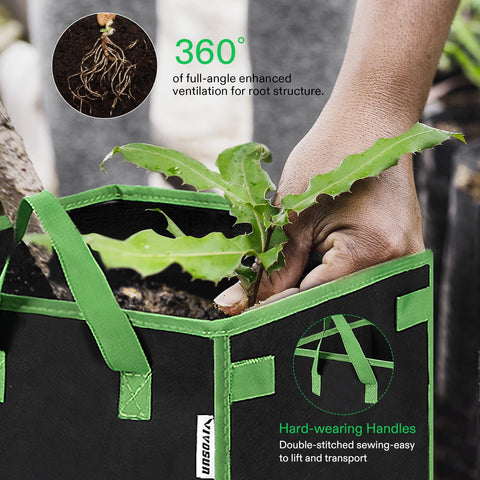 VIVOSUN bags ideal for urban gardening and portability