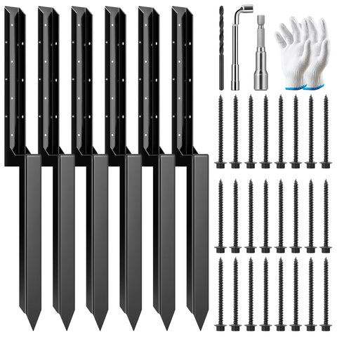 VIVOSUN fence post repair kit packshot for sturdy, quick fence fixes