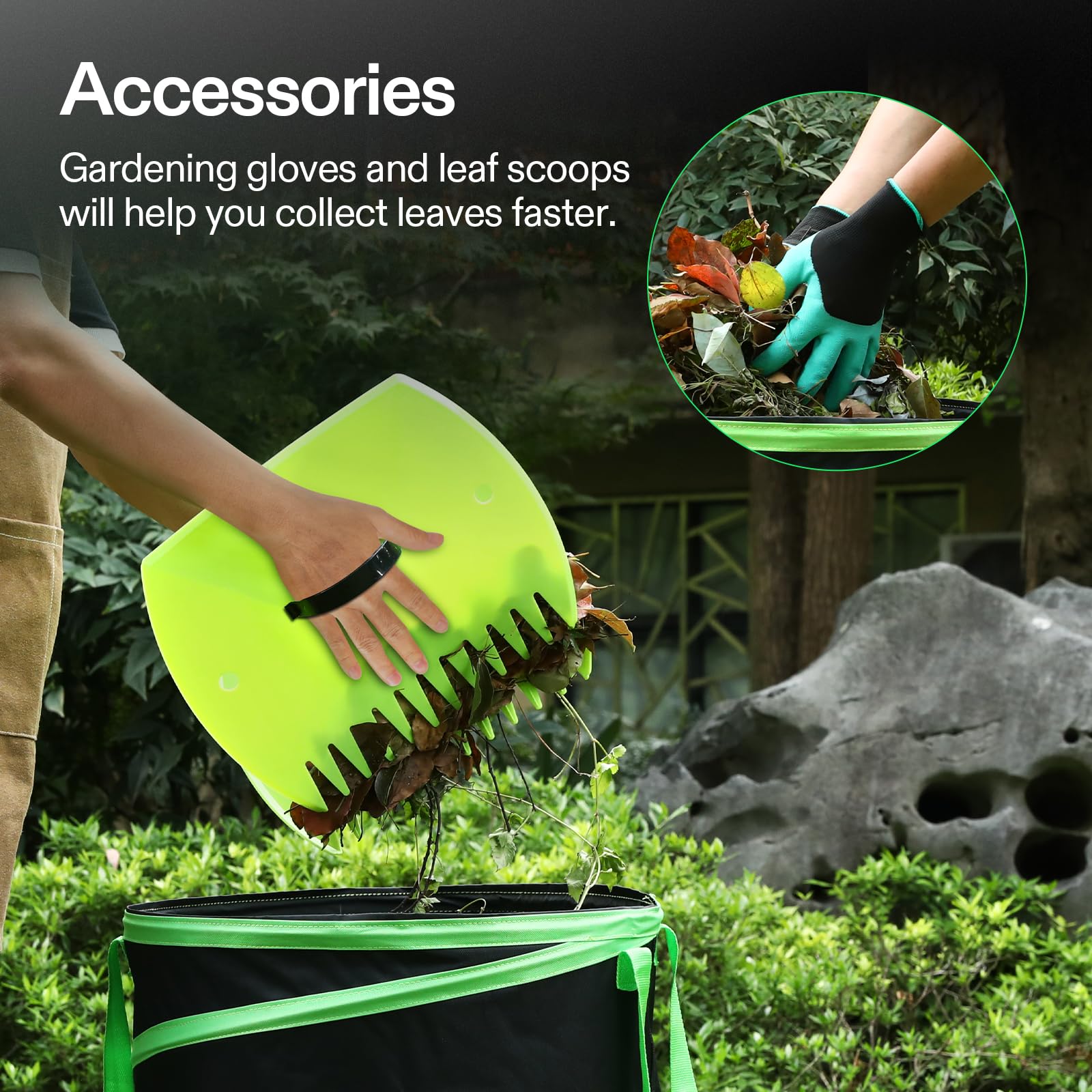VIVOSUN gardening gloves included for hands protection during yard work