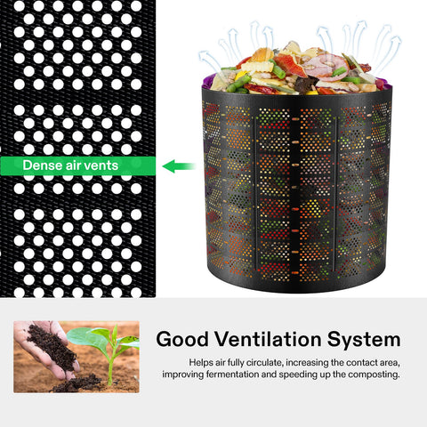 VIVOSUN HDPE material construction demonstrates durable weather resistance