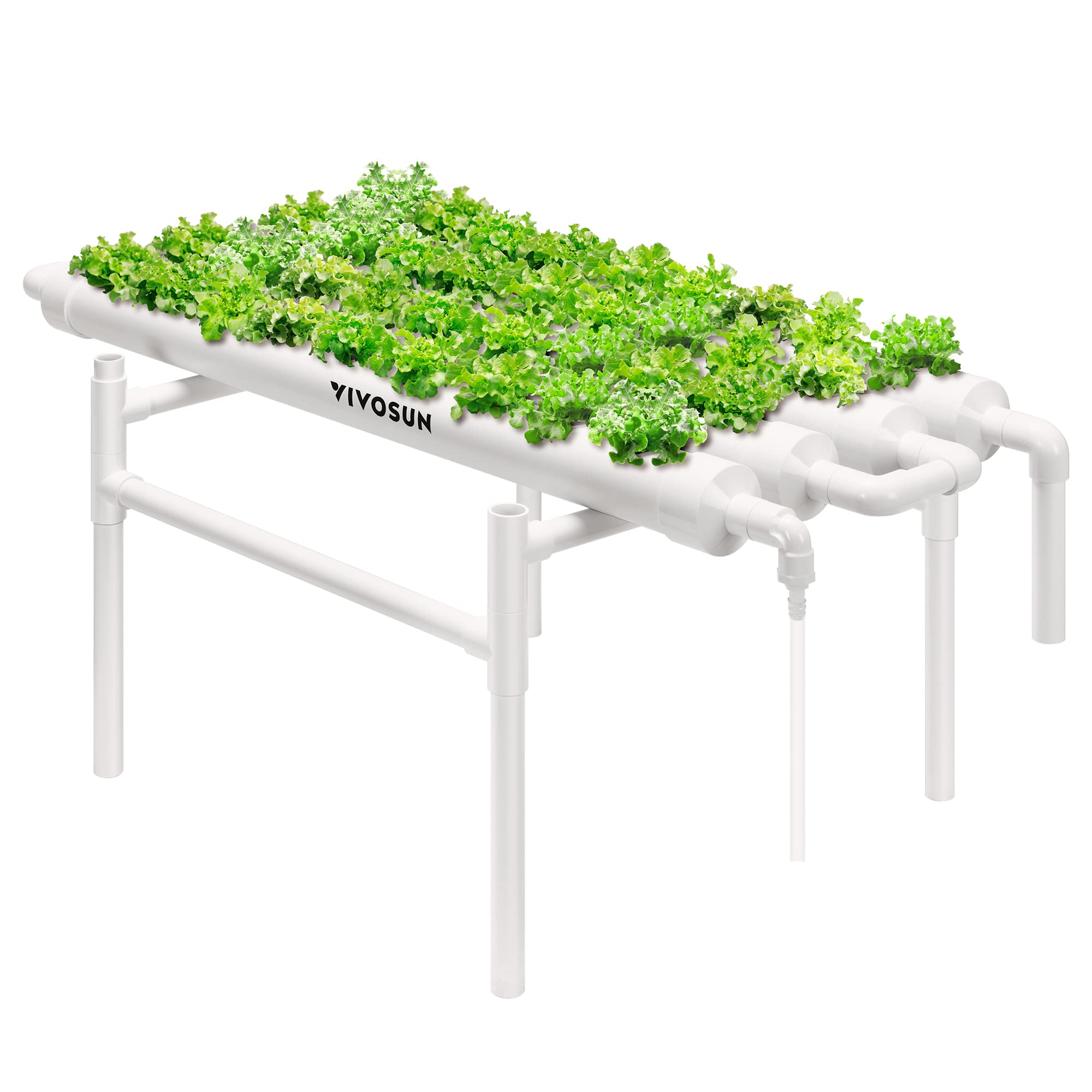 VIVOSUN hydroponic grow kit assembly view for easy setup and beginner-friendly use.