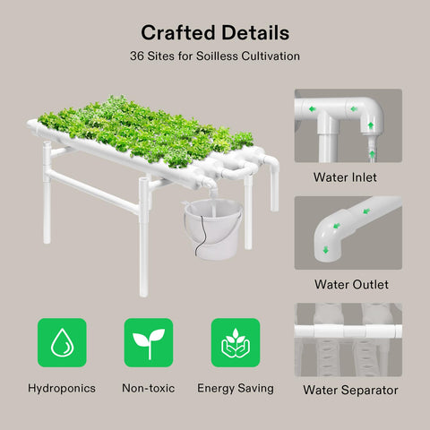 VIVOSUN kitchen-garden ready system for fresh leafy greens at home.