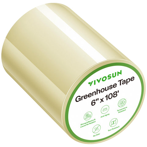 VIVOSUN patch tape supports on-the-spot repairs for tents and covers.