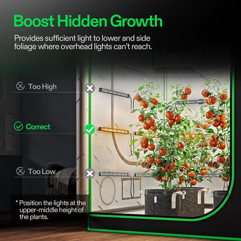 VIVOSUN Lumaray daisy-chain RJ11 port supports expanded connectivity