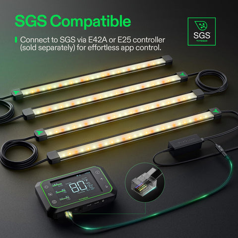 VIVOSUN Lumaray gallium nitride power supply keeps a compact, efficient profile