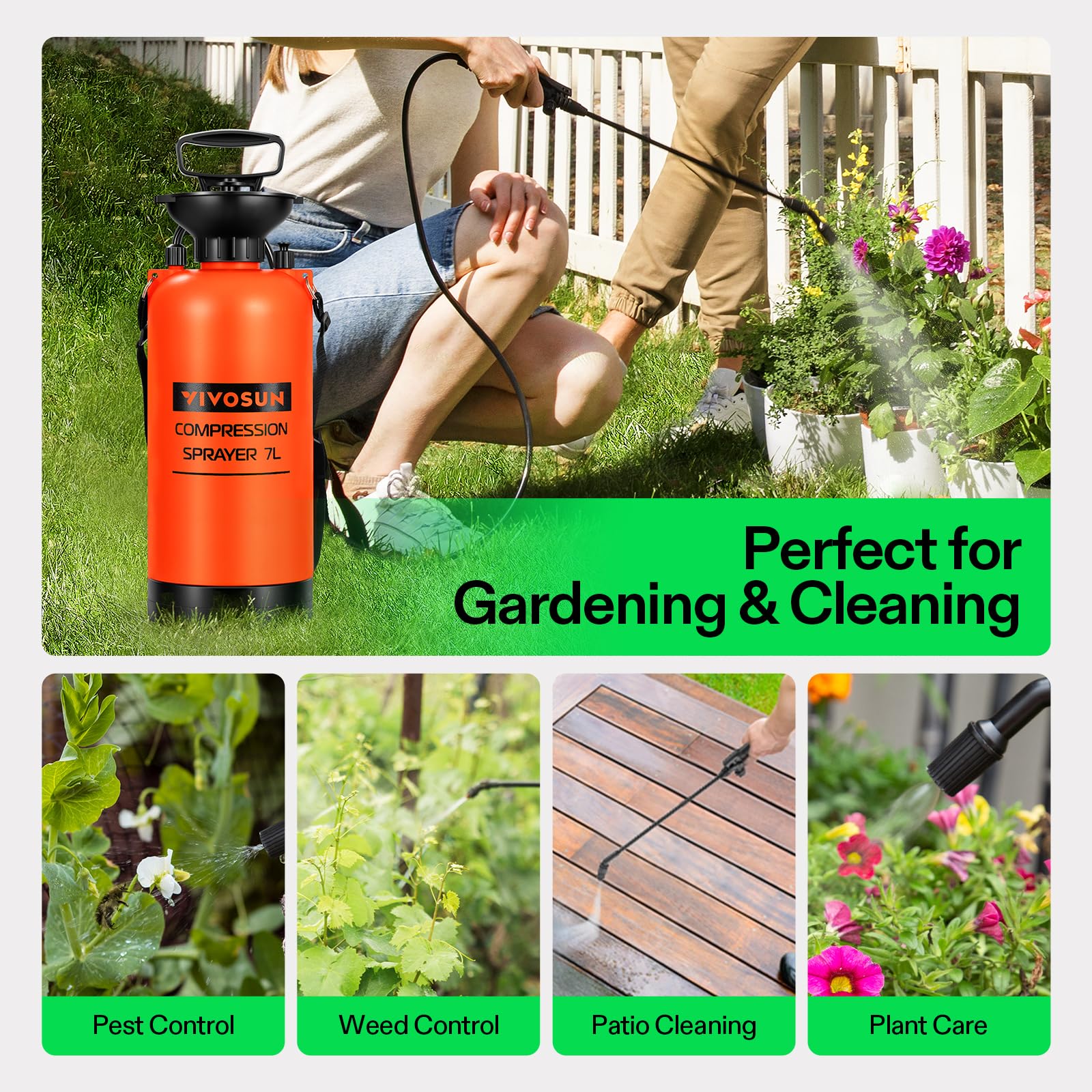 VIVOSUN multi use sprayer for plants, cars, pets, and homes.
