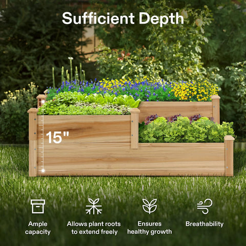 VIVOSUN paintable design allows color or pattern customization for outdoor décor.
