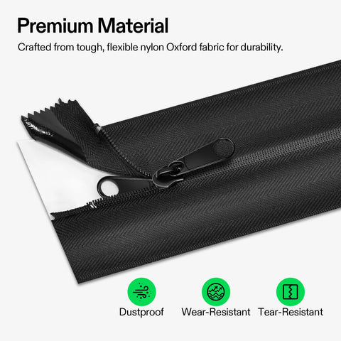 VIVOSUN peel-and-stick zip installation demonstrates fast barrier setup
