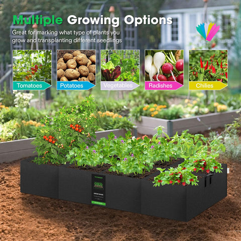VIVOSUN includes plant labels for quick plant identification and tracking.
