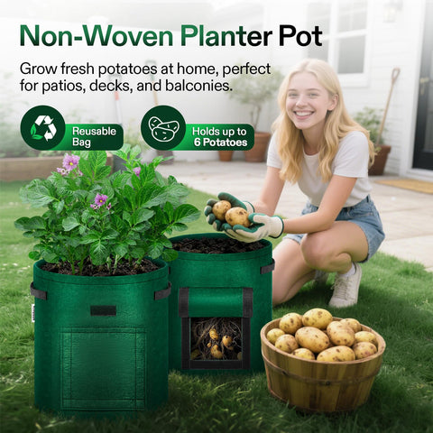VIVOSUN reusable potato bag designed for multiple seasons.