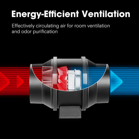 VIVOSUN R4 speed controller visible for adjustable airflow.
