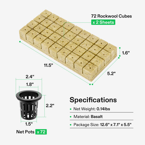 VIVOSUN ready-to-grow kit supporting soil-free cultivation