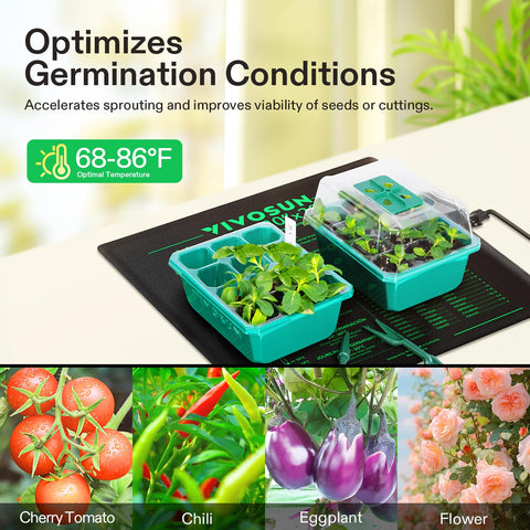 VIVOSUN rugged PVC mat stands up to regular indoor gardening tasks