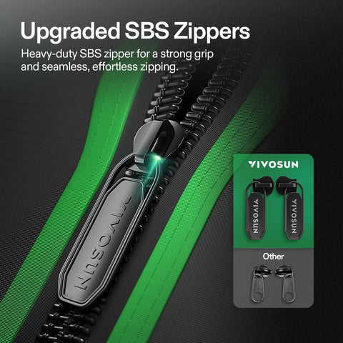 VIVOSUN S448 4x4 grow tent quick setup design for fast setup