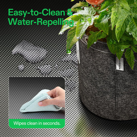 VIVOSUN sealing bottom cover keeps film clean between uses