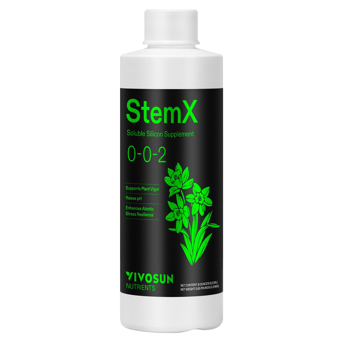 VIVOSUN StemX silica bottle for stronger stems and tougher leaves
