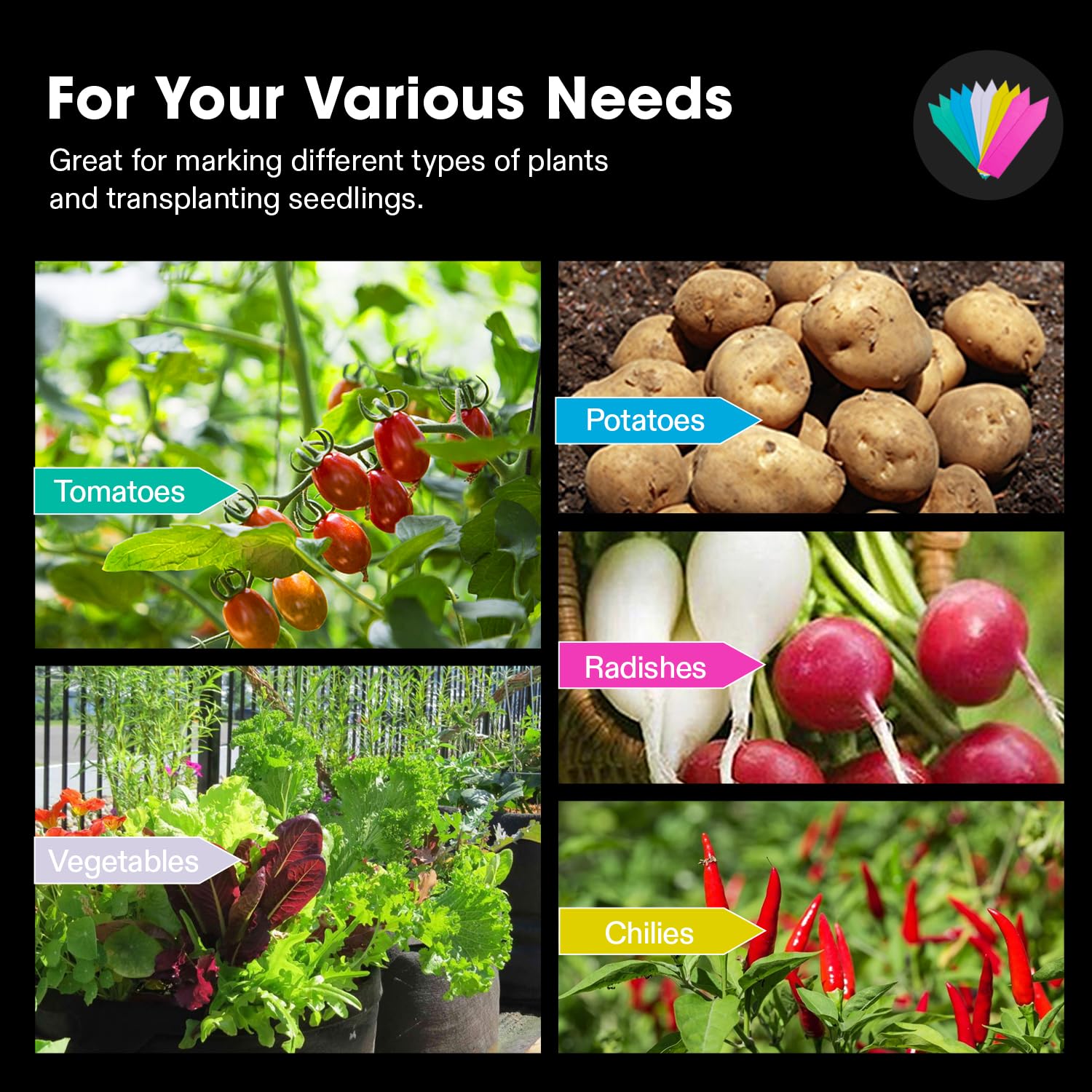 VIVOSUN versatile grow bag doubles as storage after harvest.