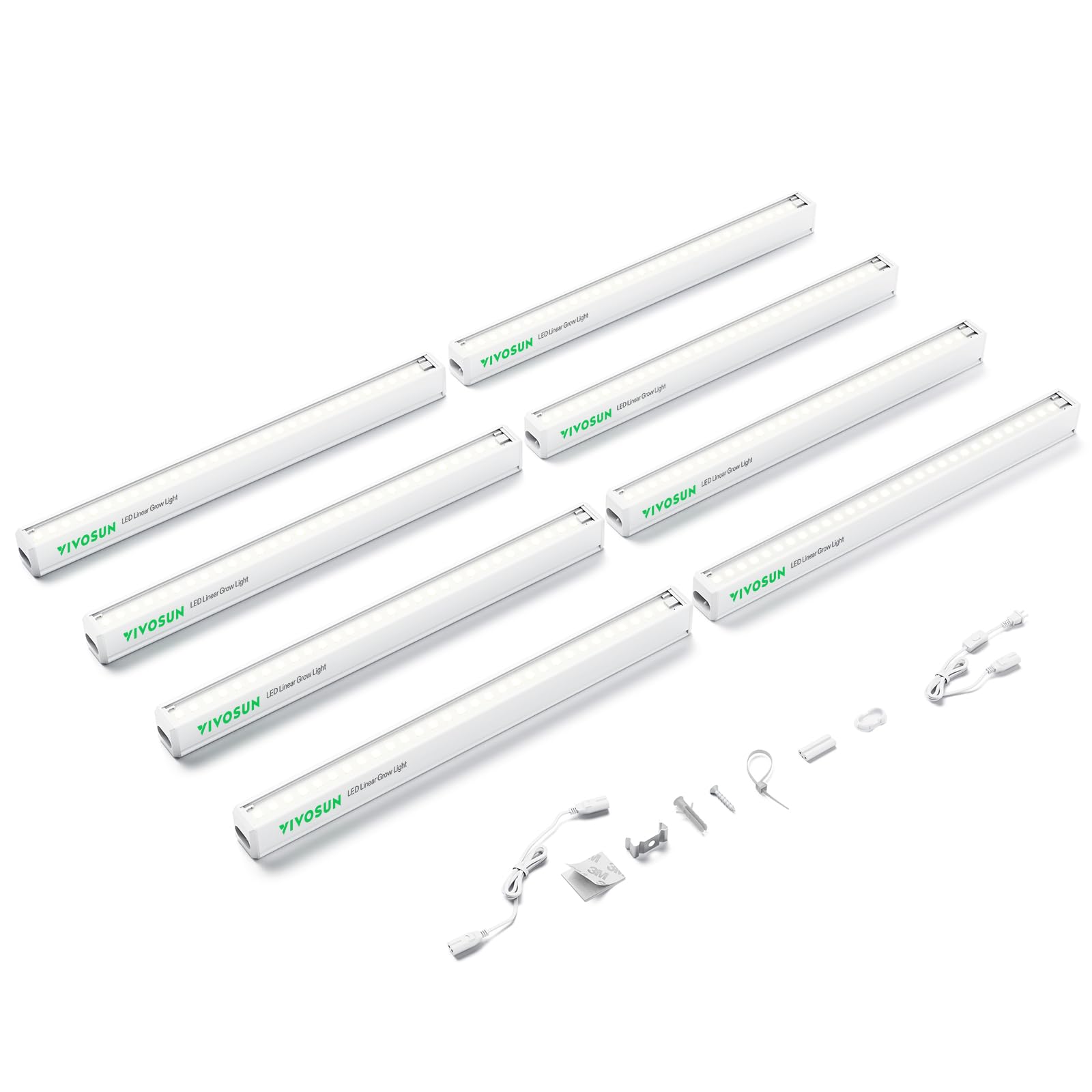 VIVOSUN T5 grow light supports seedling growth with even, sun-like illumination.