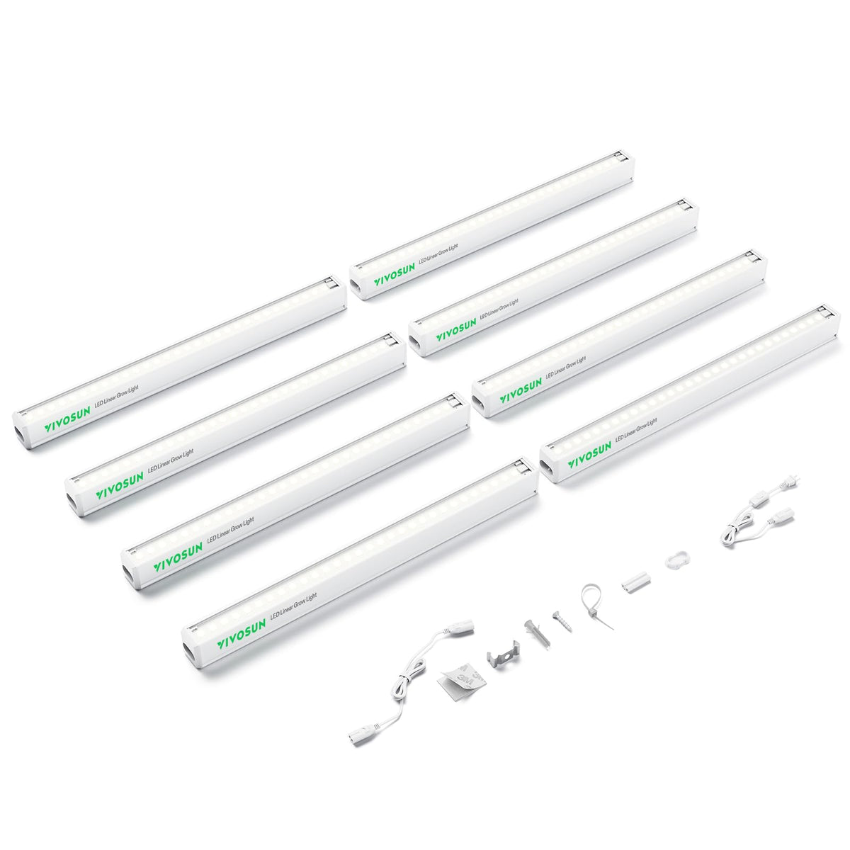 VIVOSUN T5 grow light supports seedling growth with even, sun-like illumination.
