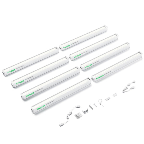 VIVOSUN T5 grow light supports seedling growth with even, sun-like illumination.