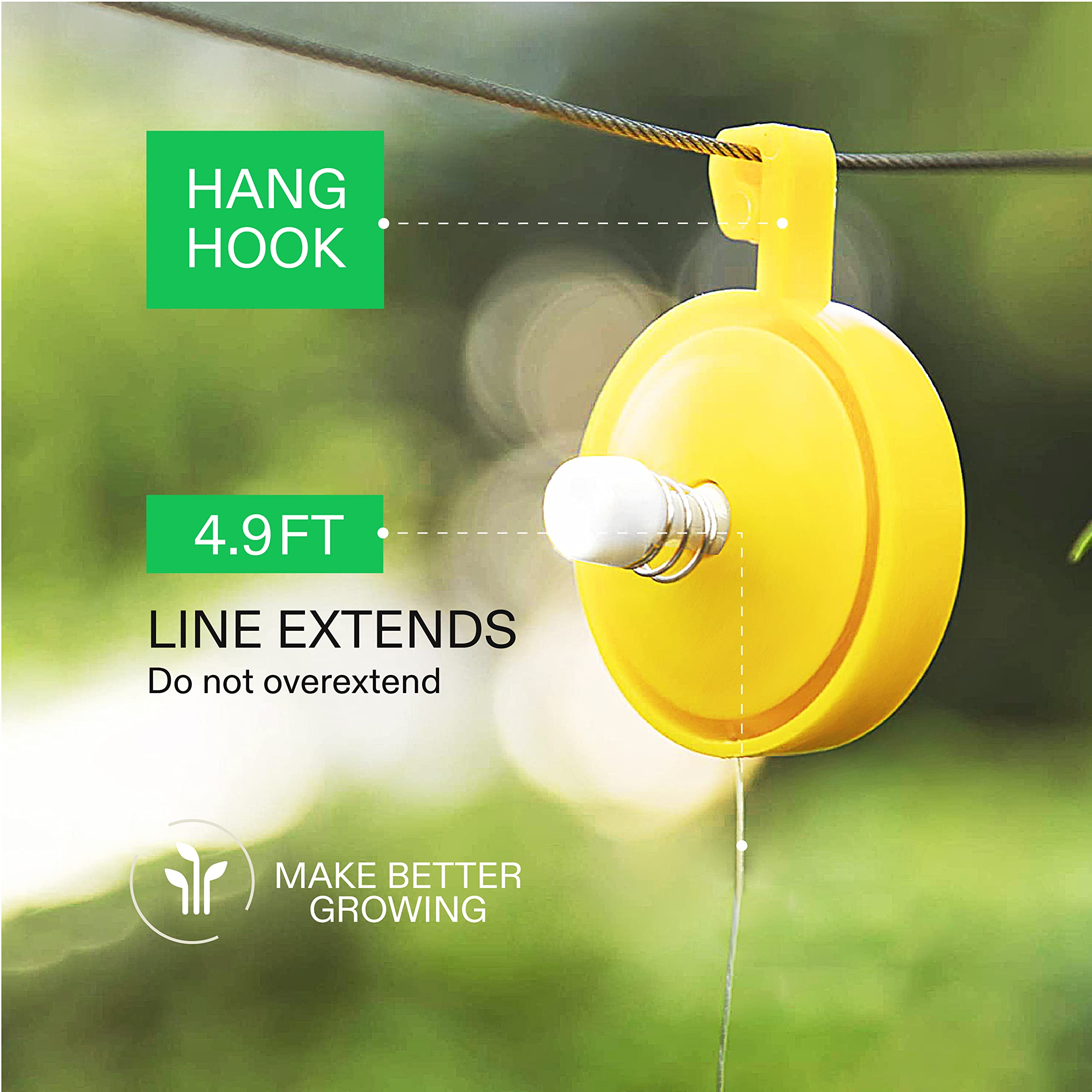 VIVOSUN tomato-support yoyo keeps tomato vines upright and supported