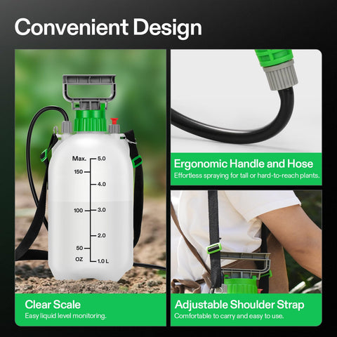 VIVOSUN translucent bottle shows fluid levels at a glance.