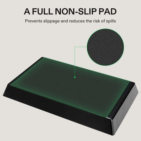 VIVOSUN anti-slip rubber base keeps the tray steady during use