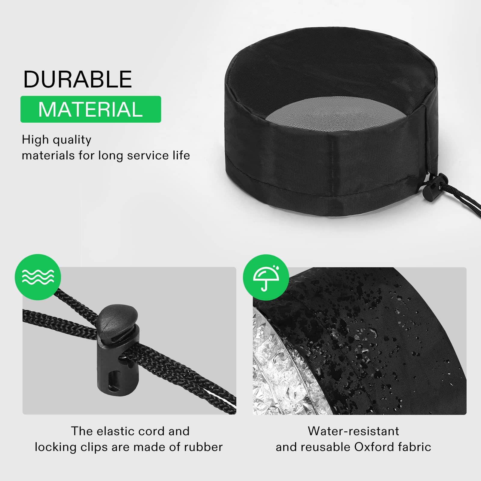 VIVOSUN two-pack vent covers ready for replacement and routine cleaning.