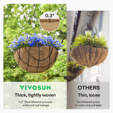 VIVOSUN versatile liner for plant covers, moss poles, and more