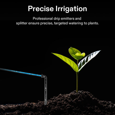 VIVOSUN VGrow box with FlexFeed ready for automated watering.