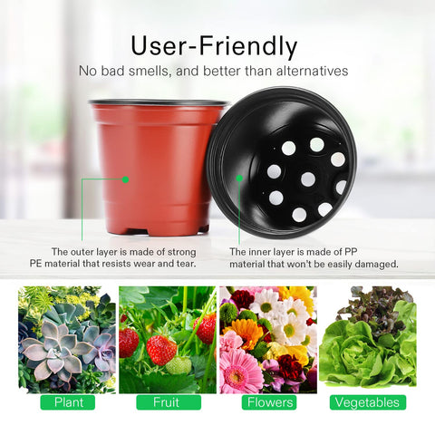 VIVOSUN washable reusable pots designed for long-term gardening