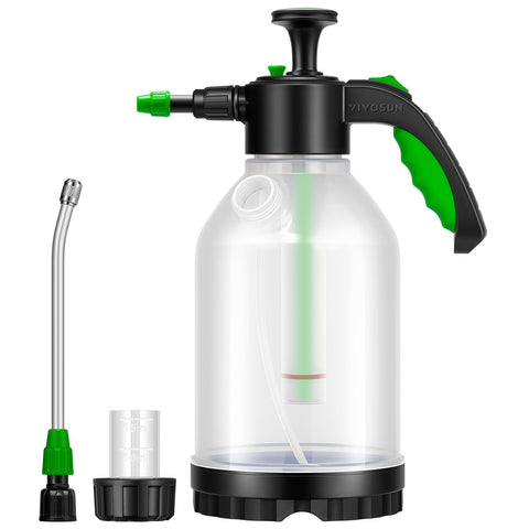 VIVOSUN 70oz pump sprayer with clear tank for easy liquid level checks during gardening