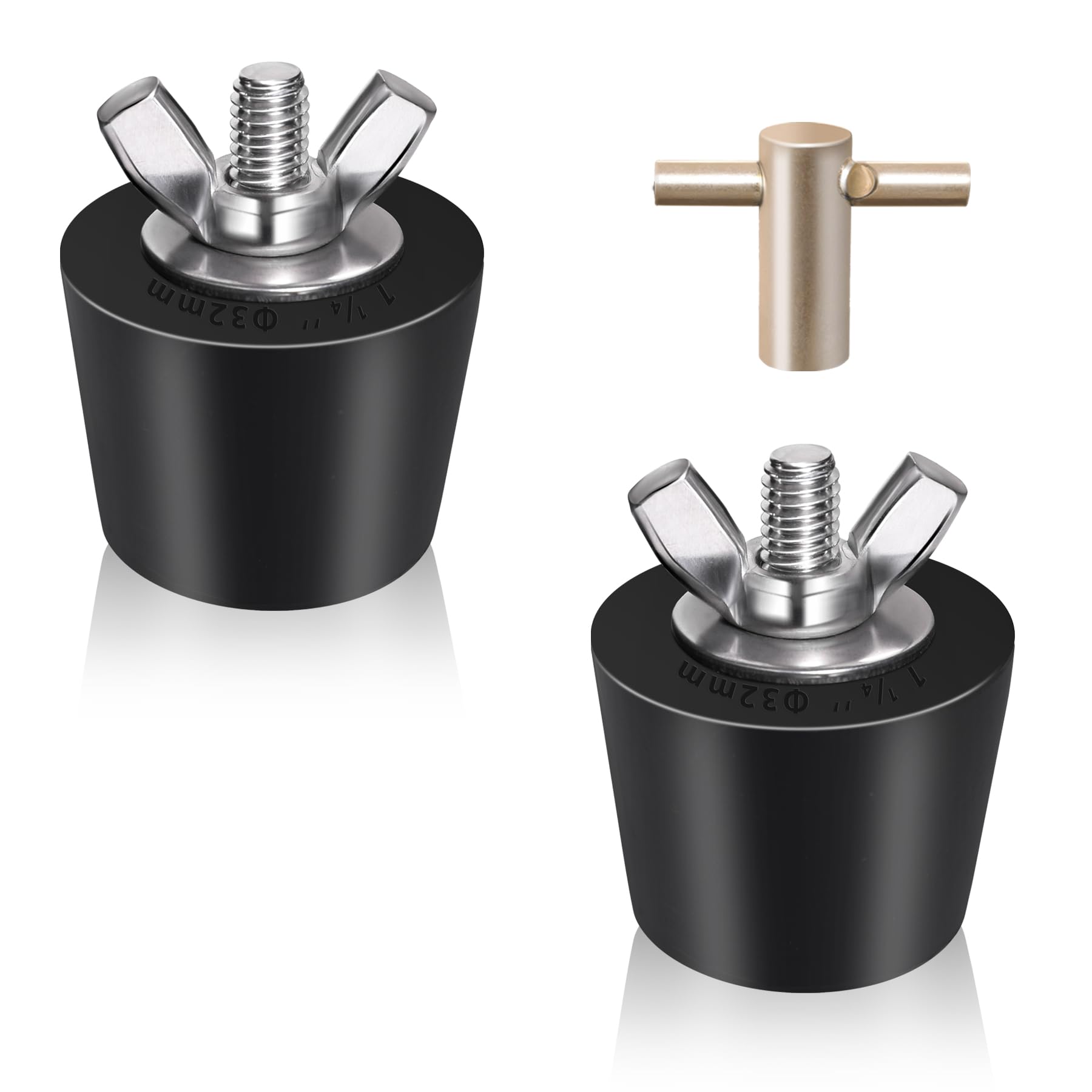 Vizava winter plug for return jet protects pool piping during cold months.