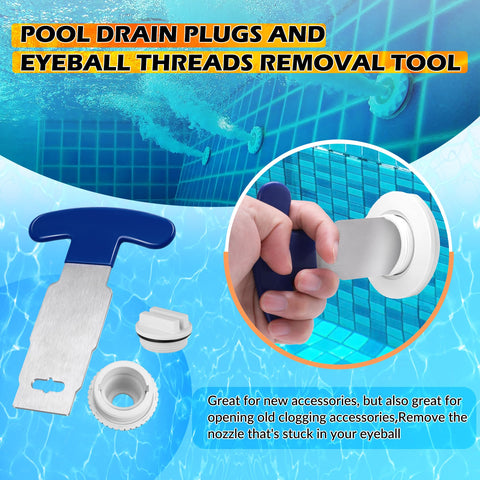 Vizava winterizing pool jet eyeball seal removal tool.