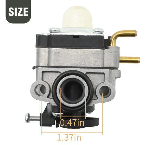 Vkinman carburetor kit detailed assembly view aids installation