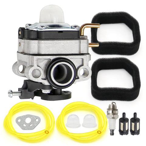 Vkinman carburetor kit spark plug included for easy setup