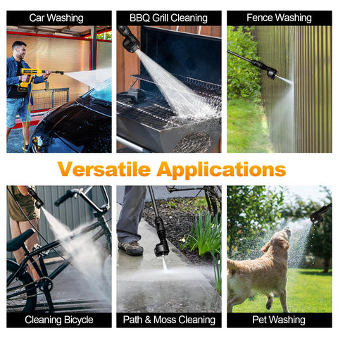 Vkndoynt cleaning in action on car, patio, or windows with ease