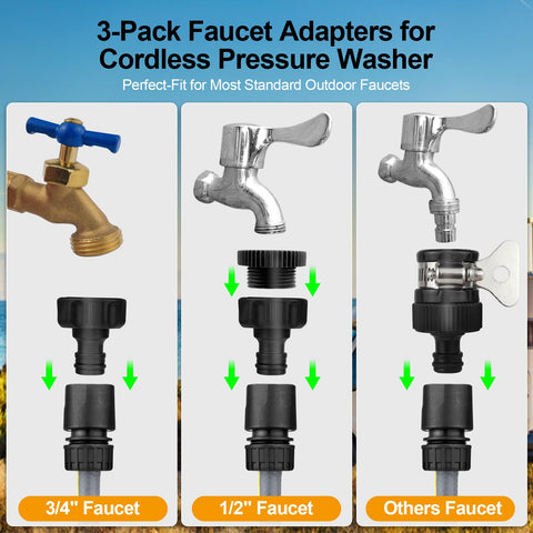 Vkndoynt weighted filter and thick hose ensure steady water flow