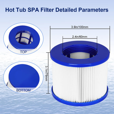 Vkolim trilobal fabric close-up highlights advanced filtration for clearer water.