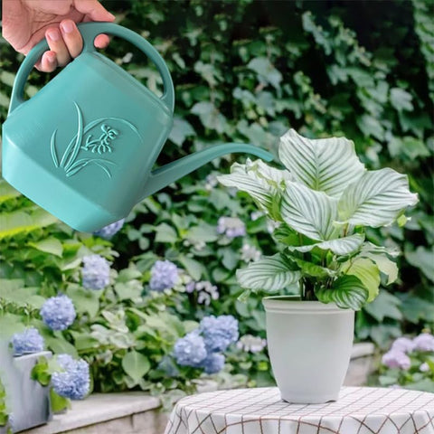 VKPLITE long-spout design enables controlled watering for seedlings.