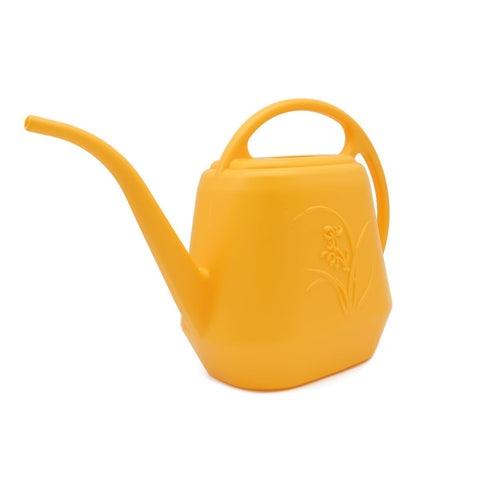 VKPLITE watering can long stem spout enables precise water flow.