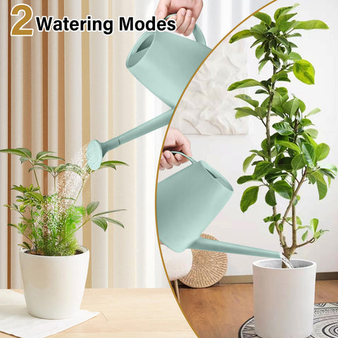 VKPLITE durable plastic watering can for indoor and outdoor gardening.