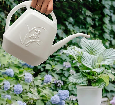 VKPLITE recyclable plastic watering can for eco-friendly gardening
