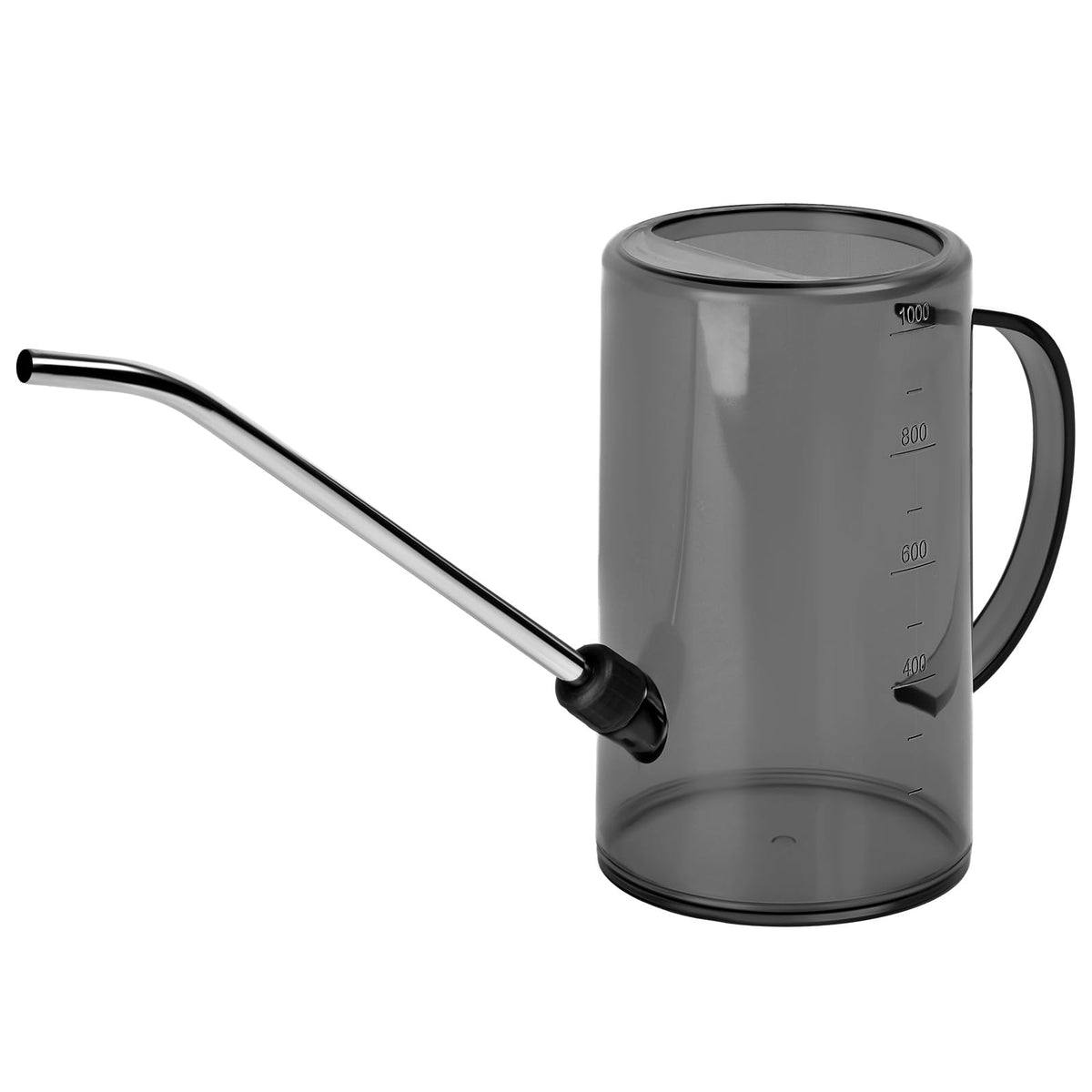 VKPLITE watering can with long spout in grey for precise pouring